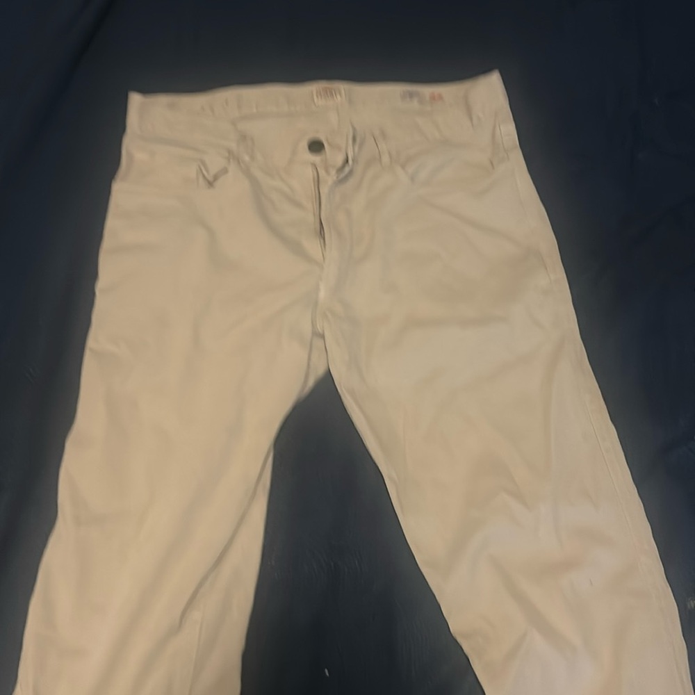 NWOT Faherty Stretch Terry 5-Pocket Pants/Jeans Grey 33